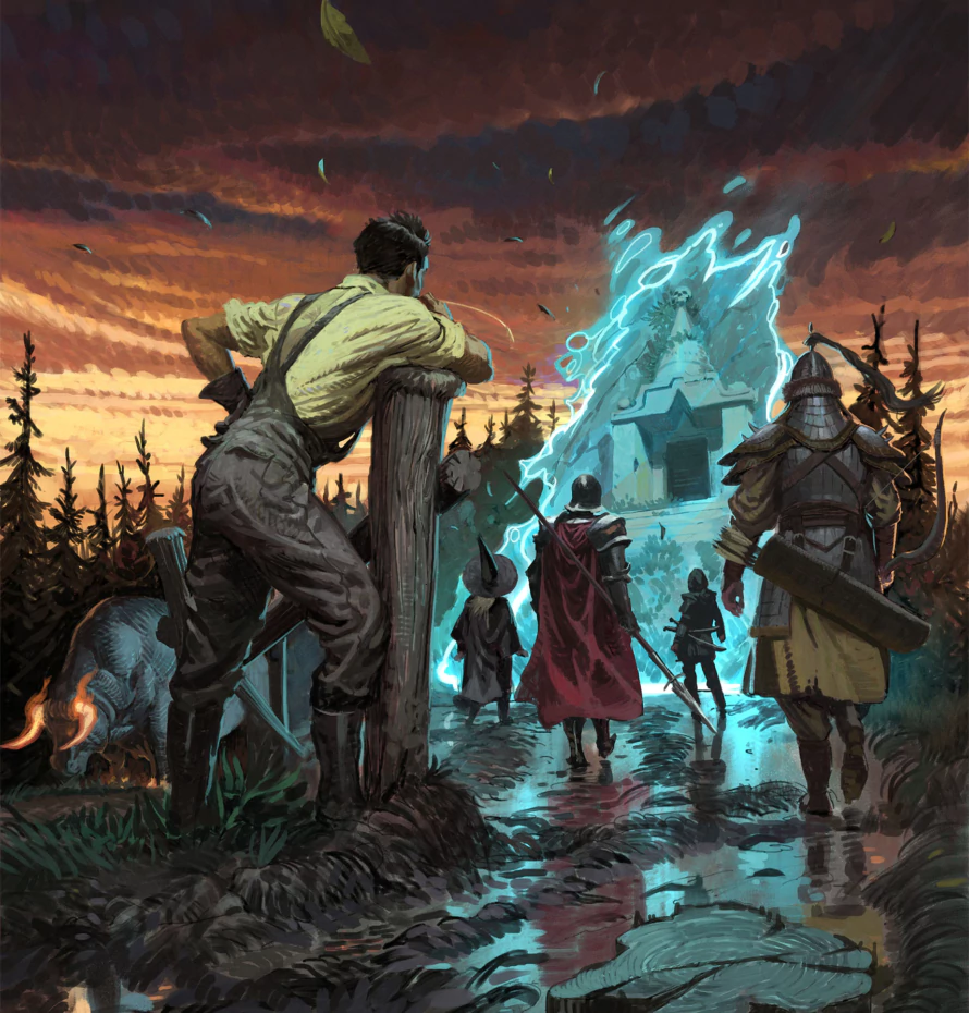 Scene from Battle Mage Farmer Book 8 Conservation